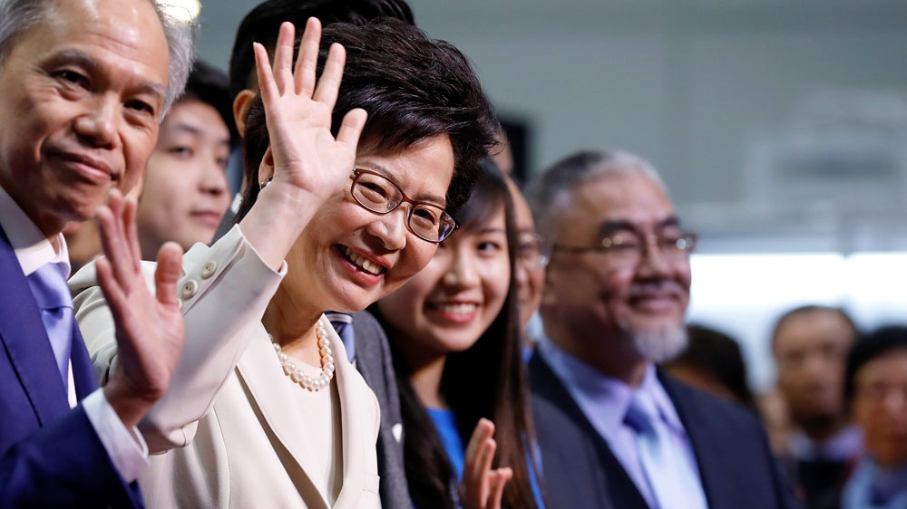 Carrie Lam Hong Kong