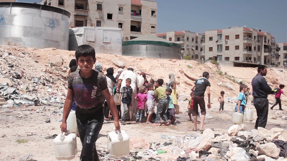 UNICEF said there are 2.8 million children living in hard-to-reach areas, including 280,000 living under siege [UNICEF Photo]