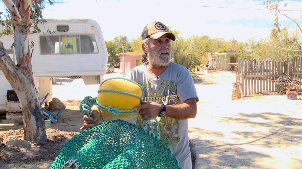 A cooperative of fishermen advocate for using alternative nets instead of an outright ban on fishing in waters where the vaquitas live [Ricardo Lopez/Al Jazeera]