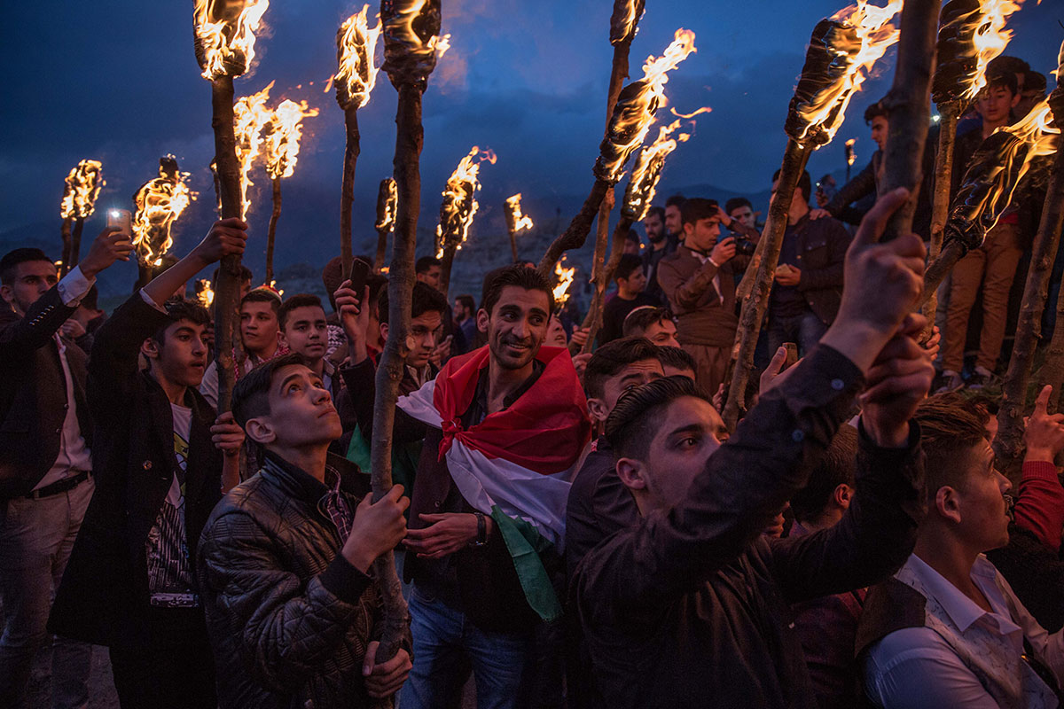 Kurds across the world celebrate Newroz/ Please Do Not Use