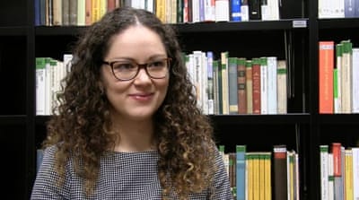 Warda El-Kaddouri campaigned against labour discrimination at the 70th United Nations General Assembly.[Photo provided by Warda El-Kaddouri]