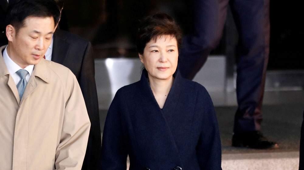 South Korea''s ousted leader Park Geun-hye