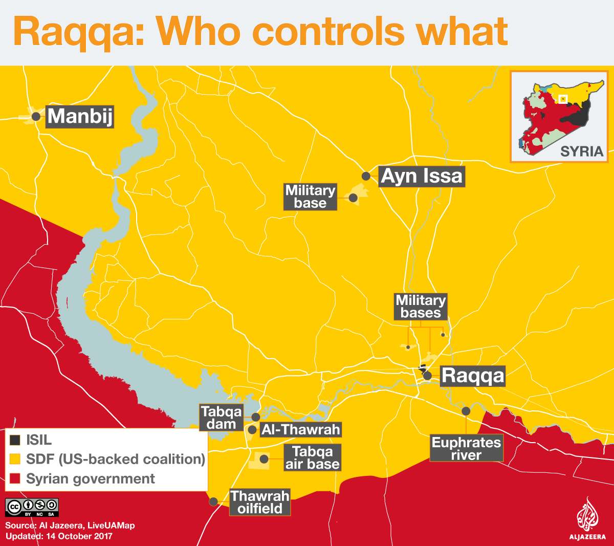 raqqa map battle isis isil infographic map