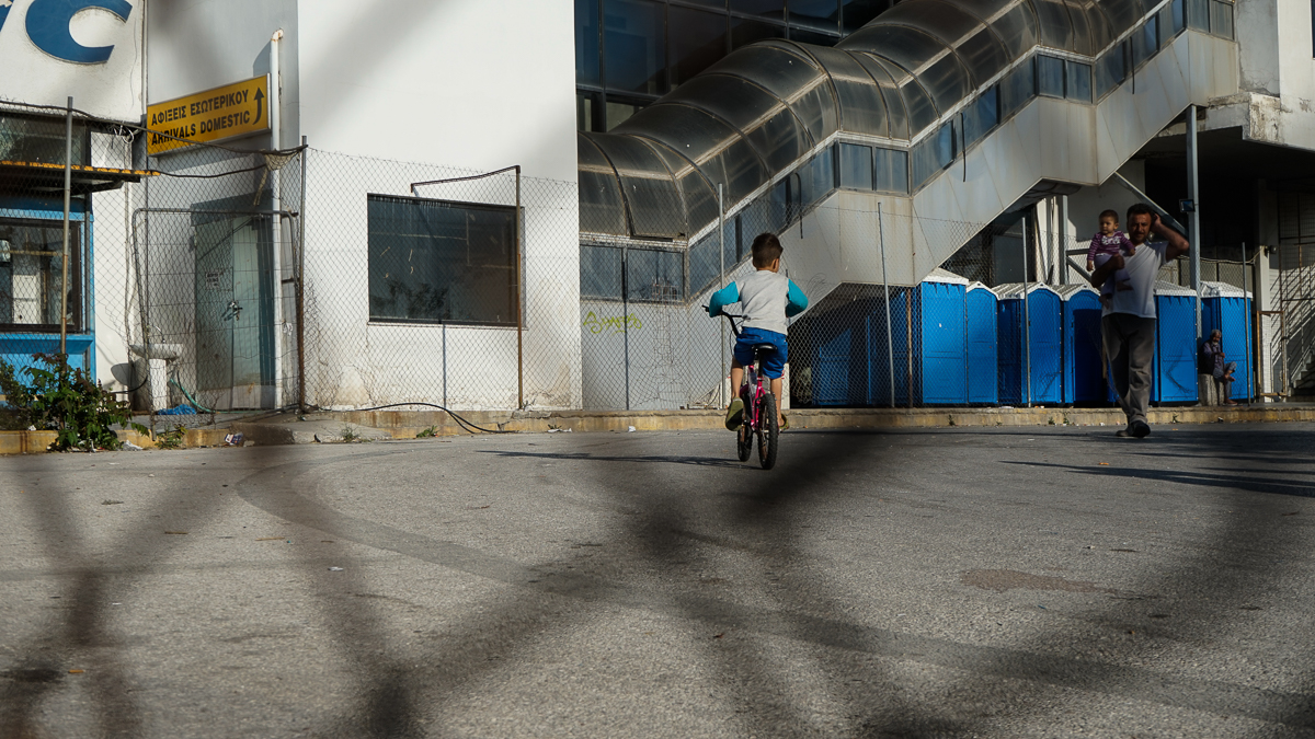 Elliniko refugee camp 2