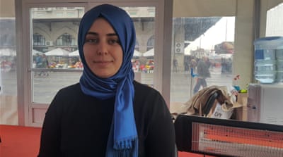 Esma Yurt, 21, student [Al Jazeera]