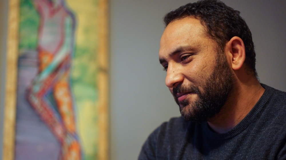 Martin Kaleja Januv is one of the few people in the Roma slum in Jarovnice with a paying job. He is trying to save enough money to buy his family a house outside of the slum, but it isn't easy [Sorin Furcoi/Al Jazeera]