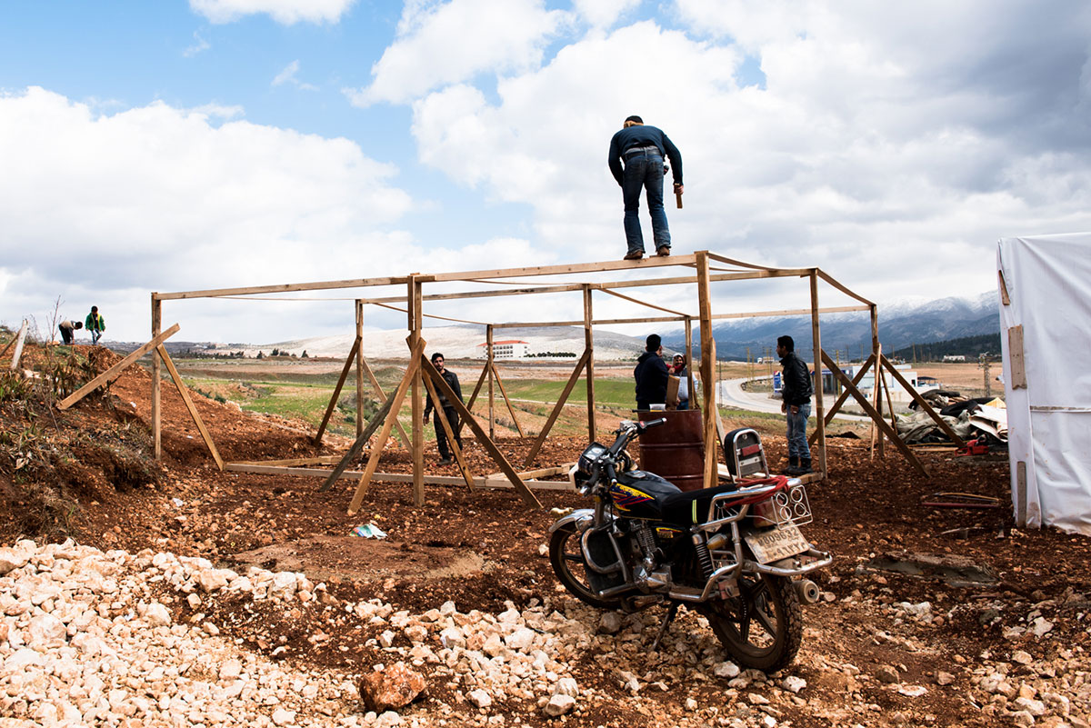 Marj El Khohk refugee camp/ Please Do Not Use