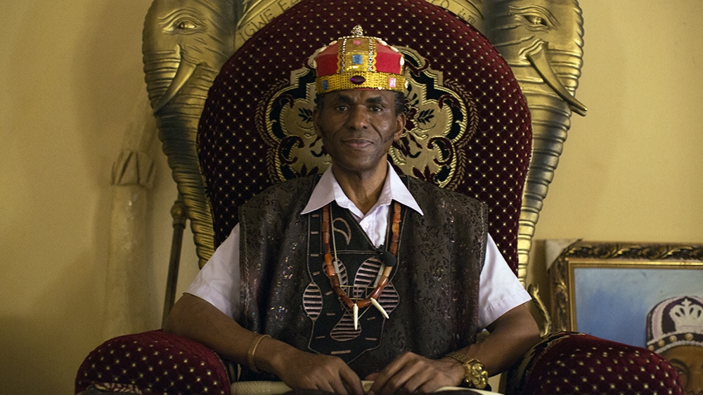 Igwe Christopher Ejiofor served as the aide-de-camp to the leader of the short-lived Republic of Biafra, Odumegwu Ojukwu [Chika Oduah/Al Jazeera]