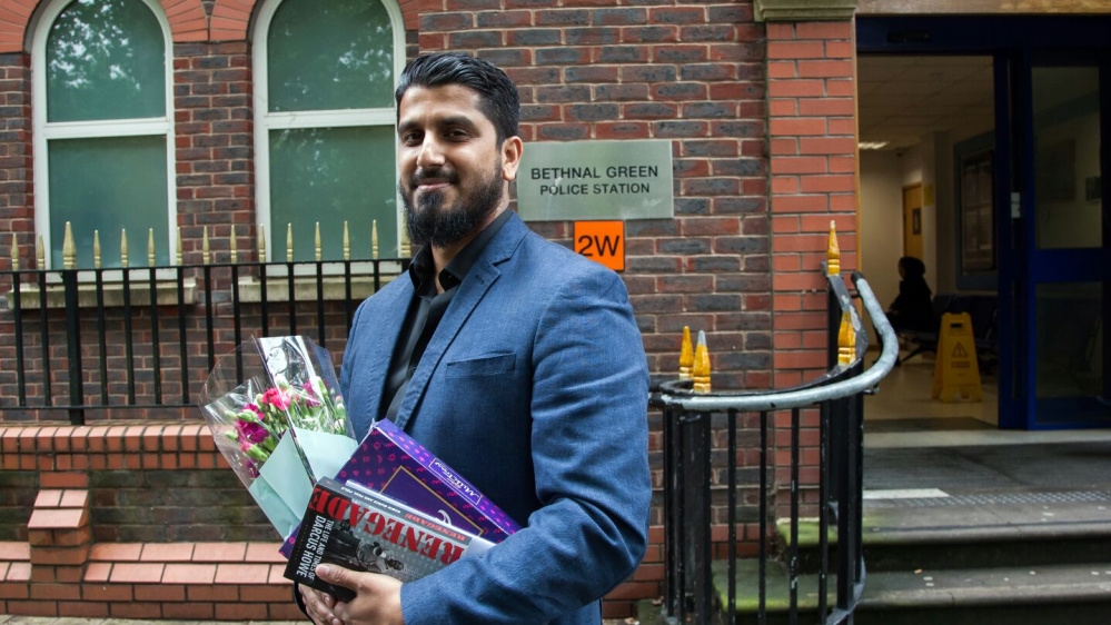 Rabbani was held under Schedule 7 of the Terrorism Act [Courtesy: CAGE]