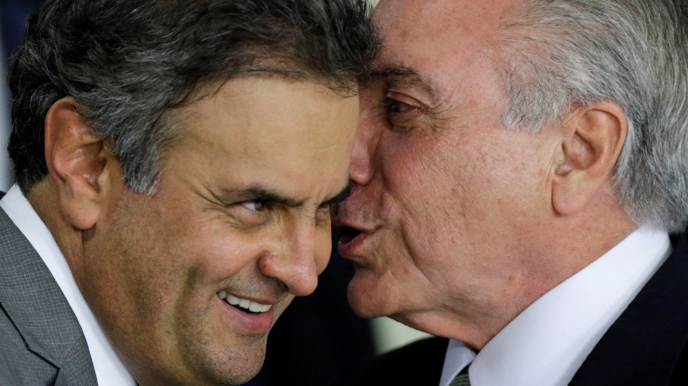 FILE PHOTO: Brazil''s interim President Teme