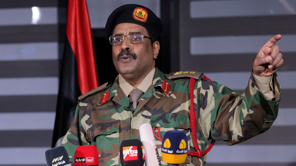 Libya LNA spokesman Ahmed al-Mismari