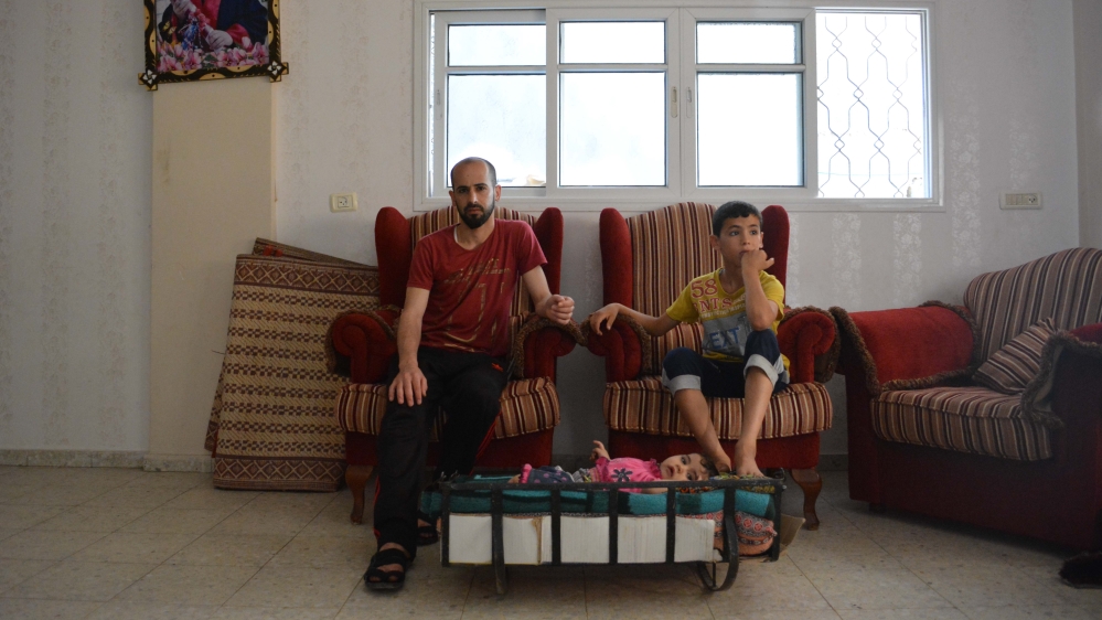 Amina and her family have not had water supply for three days [Mersiha Gadzo/Al Jazeera]