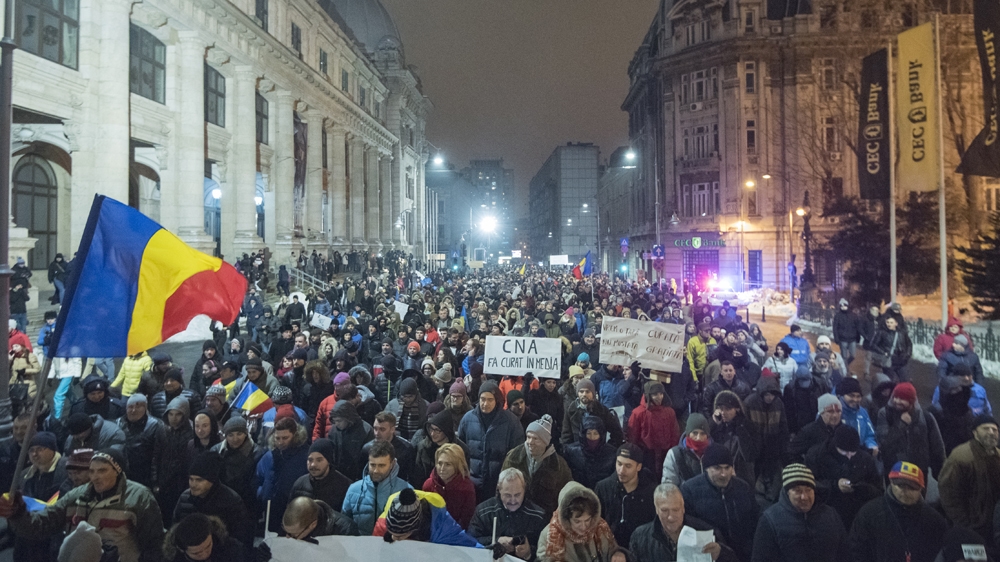 Bucharest January ''17 protest