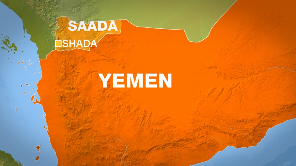 Shada, Saada, Yemen - MAP