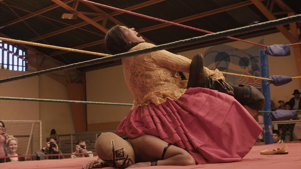 Wrestling cholita AJ Selects - please do not use