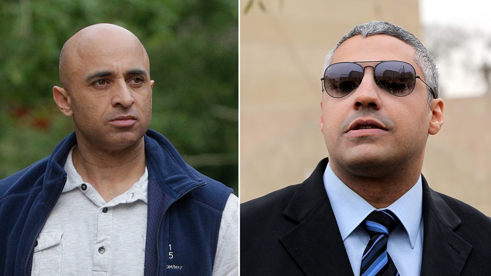 Mohamed Fahmy and UAE ambassador to Washington, Yousef al-Otaiba