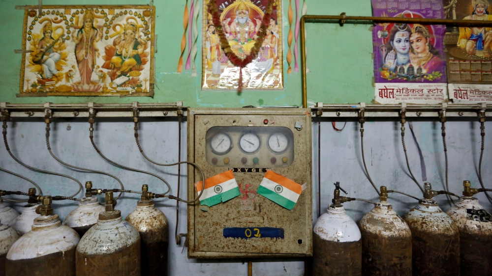 The deaths of more than 60 children in August allegedly due to oxygen failure caused public uproar [Cathal McNaughton/Reuters]