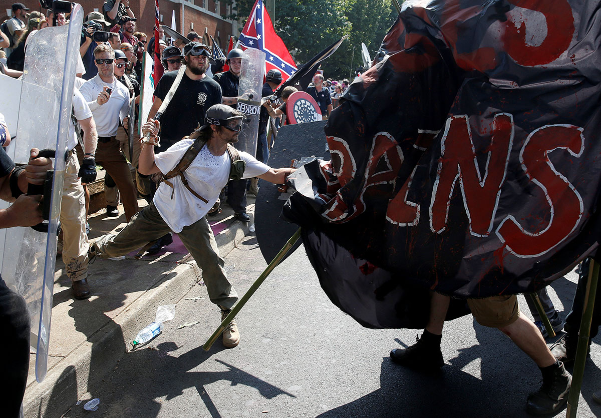 White nationalist rally turns deadly in Charlottesville