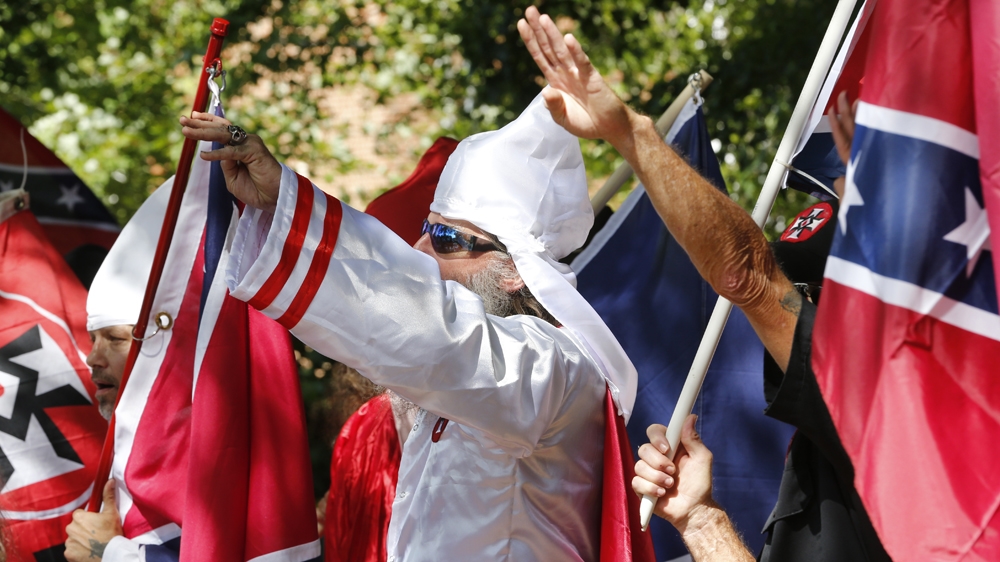 KKK protests - Charlottesville - LP
