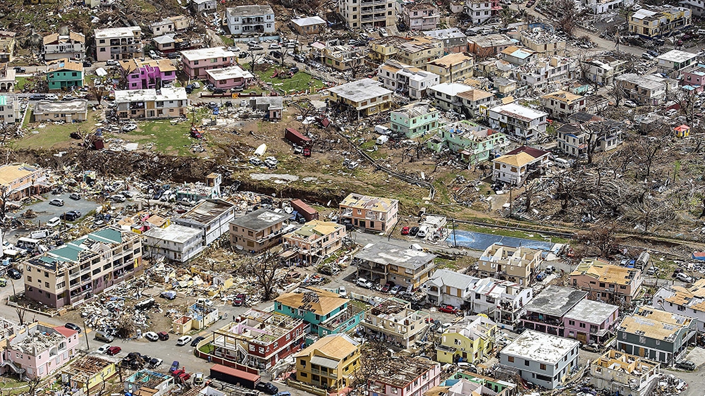 The British Virgin Islands were devastated by Hurricane Irma earlier this month [EPA]