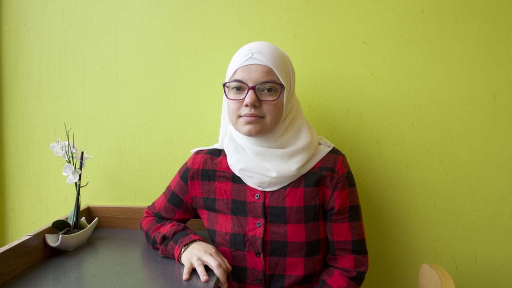 Hava Morina, 17 [Holly Young/Al Jazeera] 