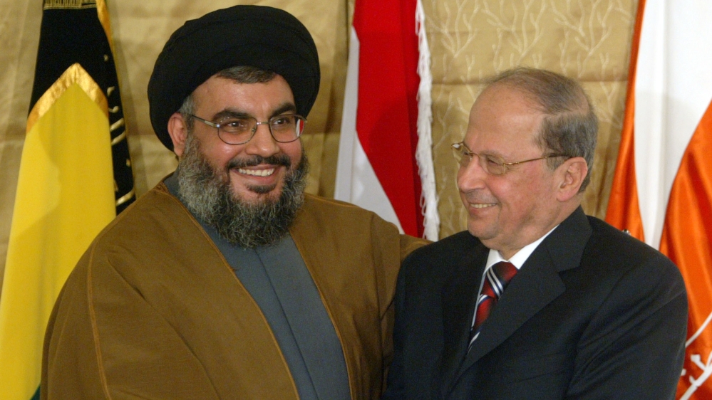 Nasrallah and Aoun