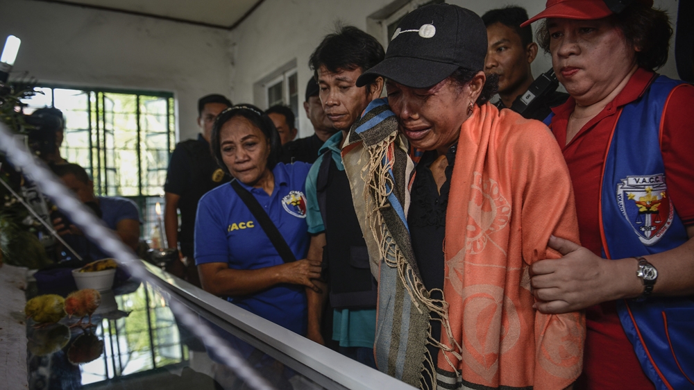 Kulot's body was found 100km north of Manila [Ezra Acayan/Al Jazeera]