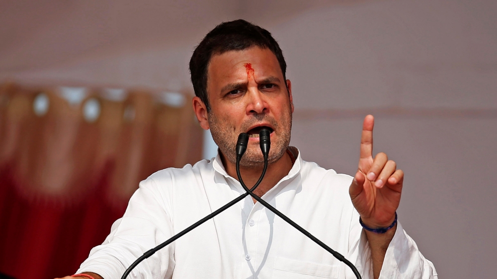 Rahul Gandhi, Vice-President of India''s main opposition Congress Party