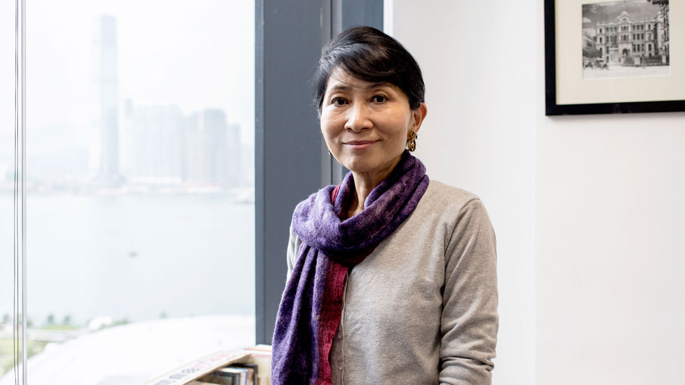 Pro-democracy politician Claudia Mo said the proposed law is 'just idiotic on their part' [Jeremy Smart/Al Jazeera]