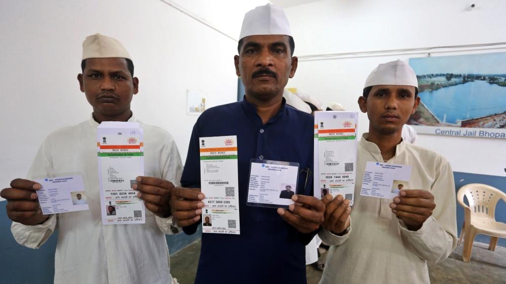 The government says the project will lead to a 'social revolution' [Sanjeev Gupta/EPA]