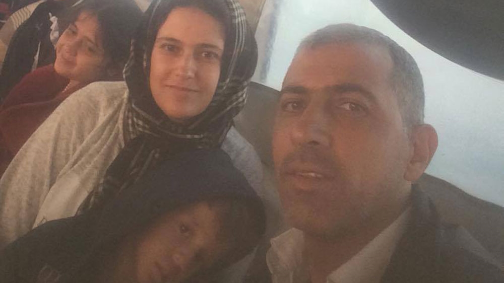 Rebaz Taqana, right, is a Kurdish Iraqi and says his home country is too dangerous to raise his family [Courtesy: Taqana family]