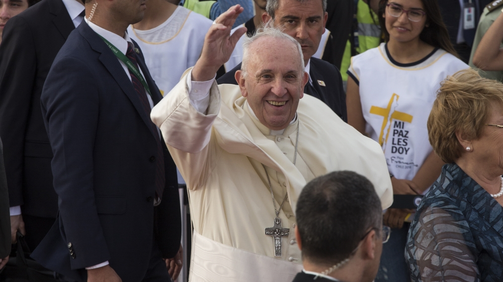 Pope Francis visits Chile