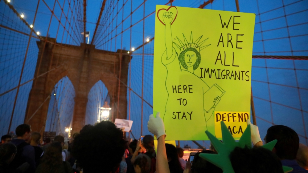 DACA protest New York Reuters