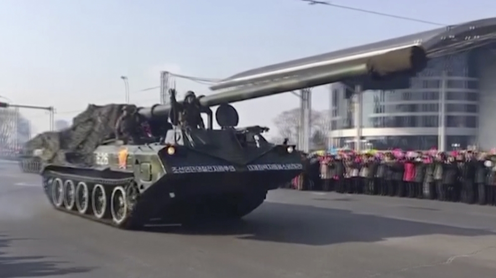 North Korea military parade