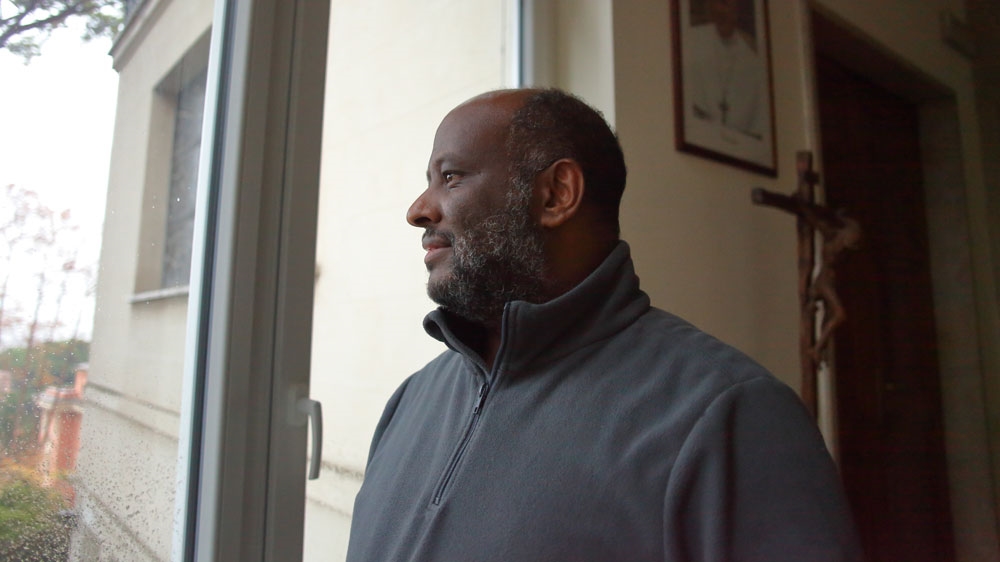 Father Zerai says translators hold great responsibility for the future of asylum seekers [Elaine Allaby/Al Jazeera]