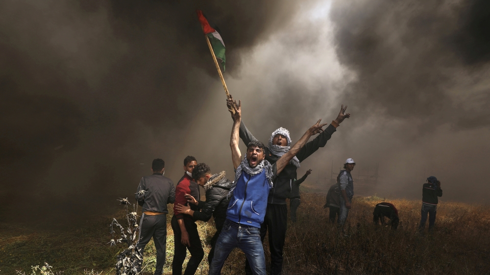 Reuters -Gaza- Protests
