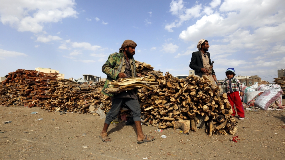 Yemenis turn to firewood as cooking gas crisis drags on