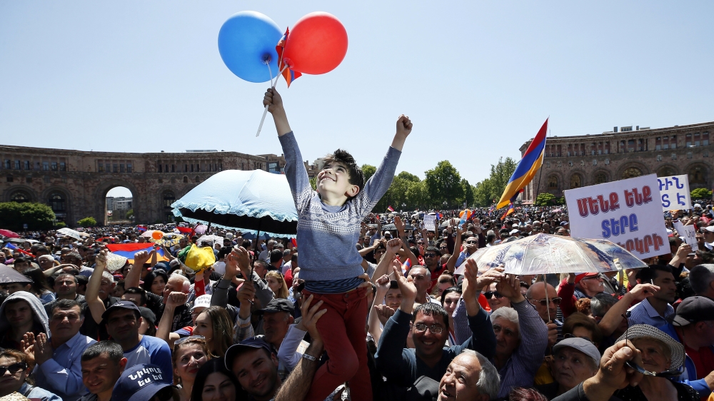 Armenia protests Reuters