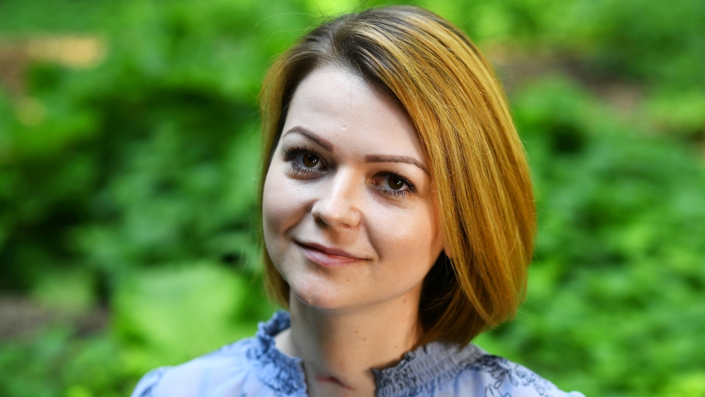 Yulia Skripal, daughter of poisoned Russian spy Sergei Skripal, speaks to Reuters in London