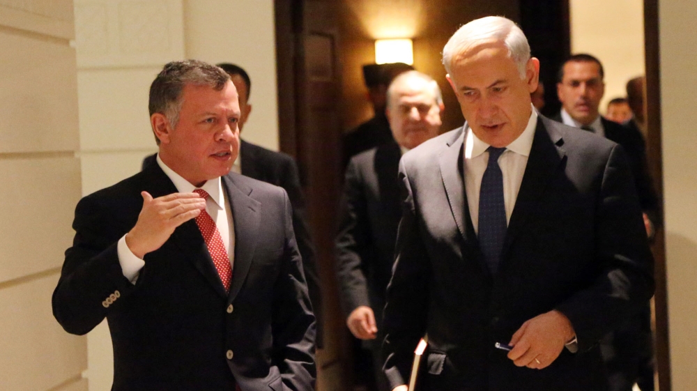 Benjamin Netanyahu Visits Jordan