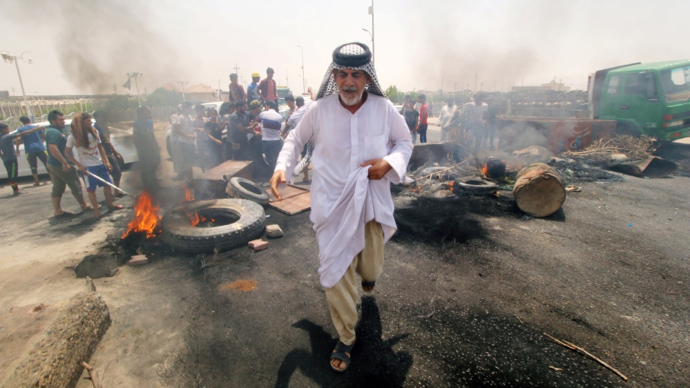 Basra protests Reuters