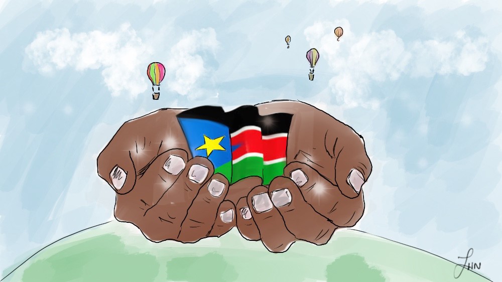 South Sudan illustration - Lual Mayen - DO NOT USE