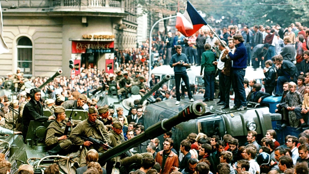 Scores of Czechoslovakians were killed in the Soviet invasion in 1968 [Libor Hajsky/CTK/AP]