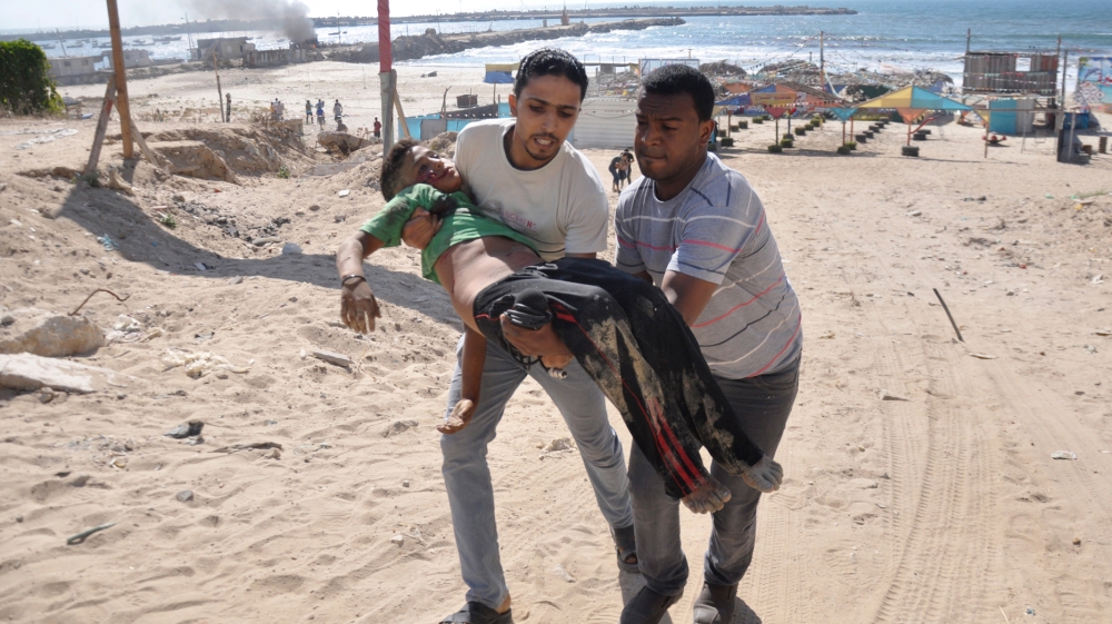 Palestine air strike 16 july 2014