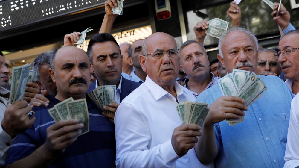 Lira crisis in Turkey