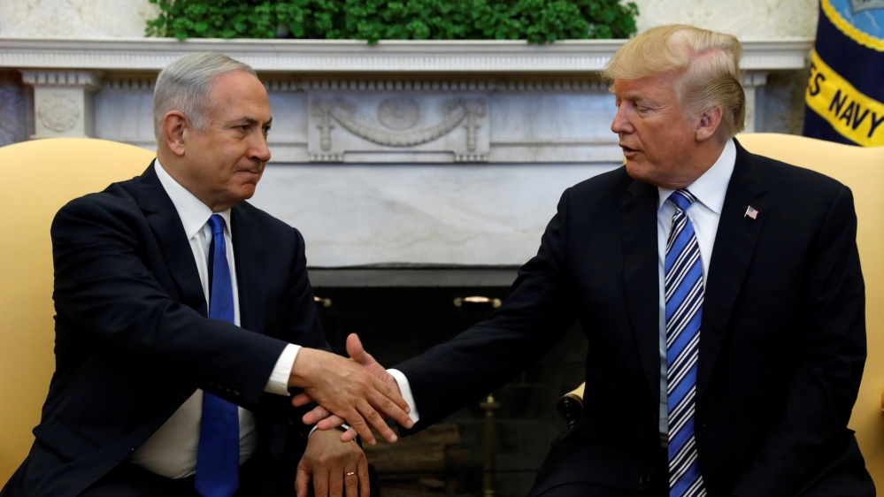 Trump Netanyahu Reuters