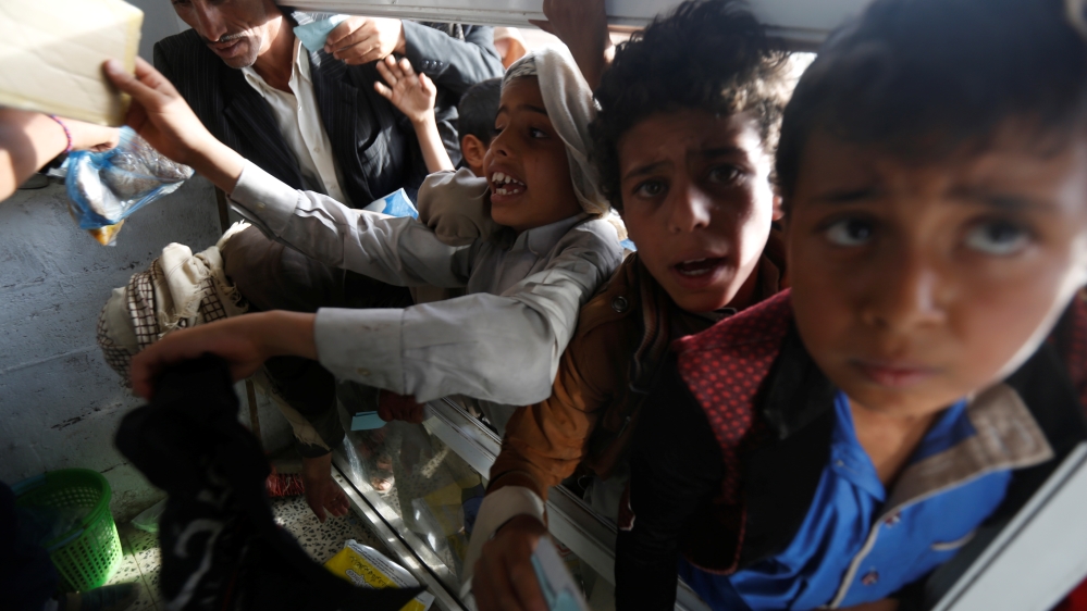 The three-and-a-half-year-long civil war has ravaged the country's economy [Khaled Abdullah/Reuters]