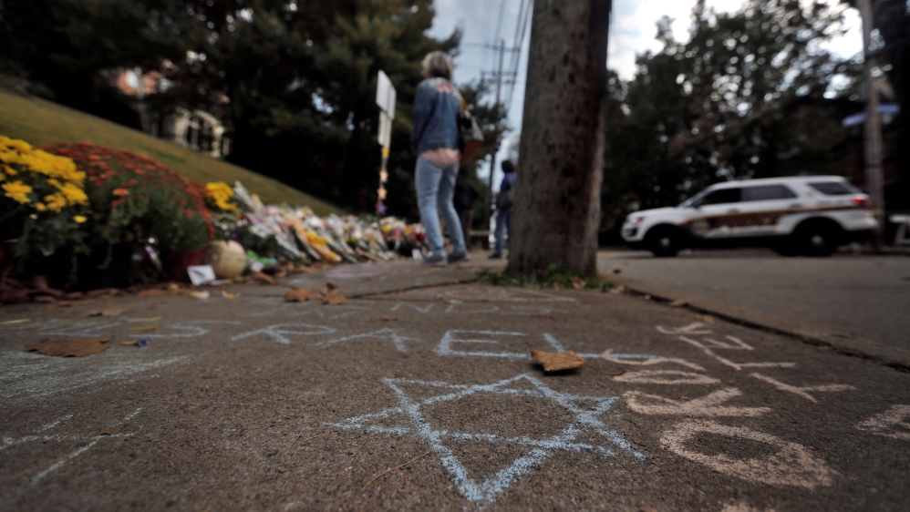 Pitt prayers anti-semitic attack