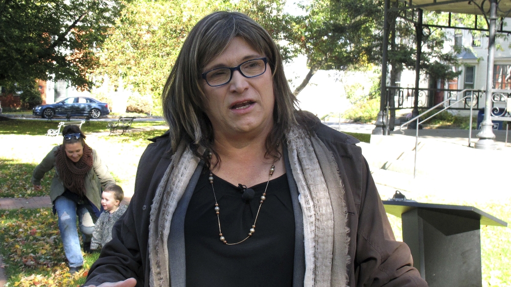 Christine Hallquist is a former IBM engineer [Wilson Ring/AP Photo]