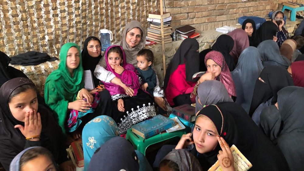 Zakia Wardak hopes to win a seat so she can 'open doors of the parliament to Afghans in need' [Courtesy of Zakia Wardak]